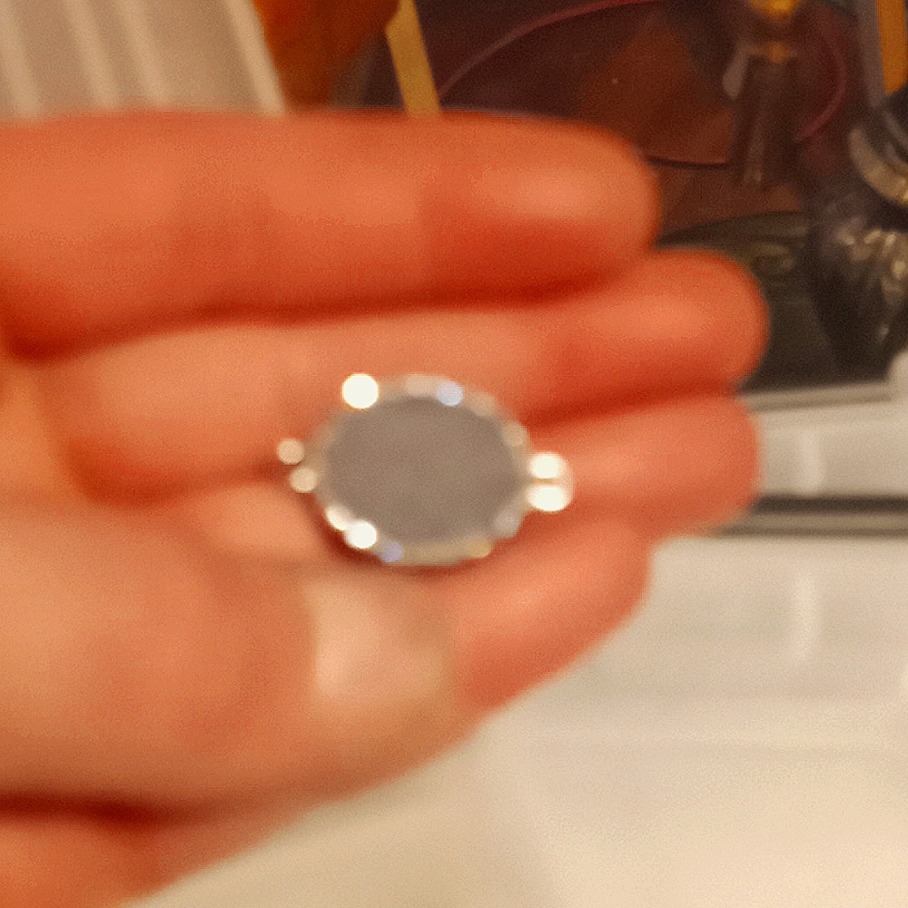 Vintage geode charm